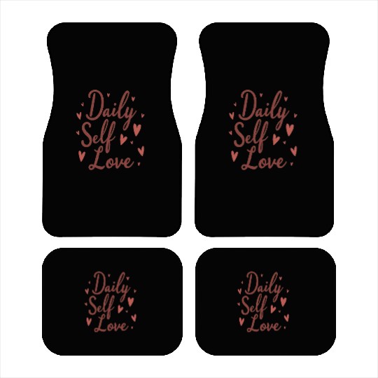 Daily Self Love Car Mats