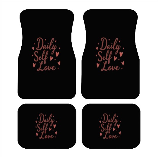 Daily Self Love Car Mats