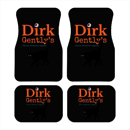 Dirk Gently Holistic Mayhem Fan Car Mats