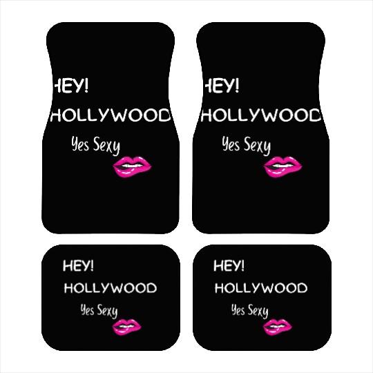 HEY HOLLYWOOD Yes Sexy part 2 Car Mats
