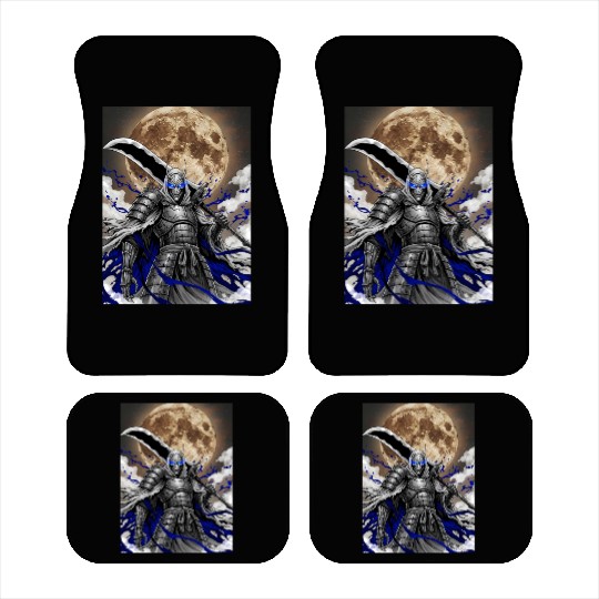 Dark Samurai Demon Warrior Car Mats