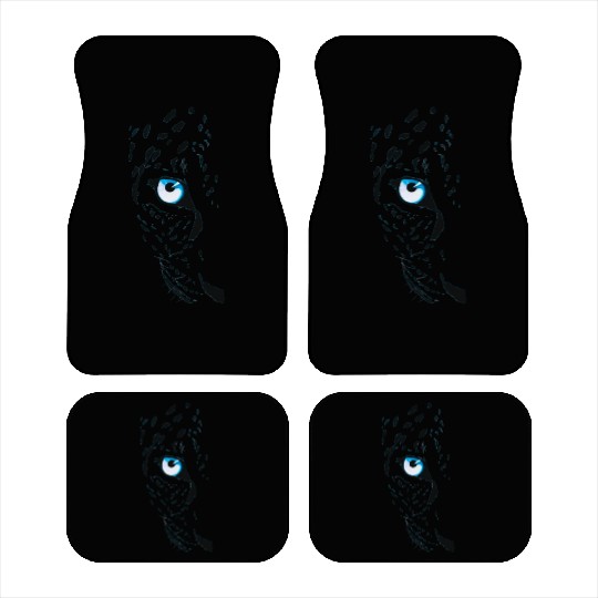 Leopard Eye Abstract Design Car Mats
