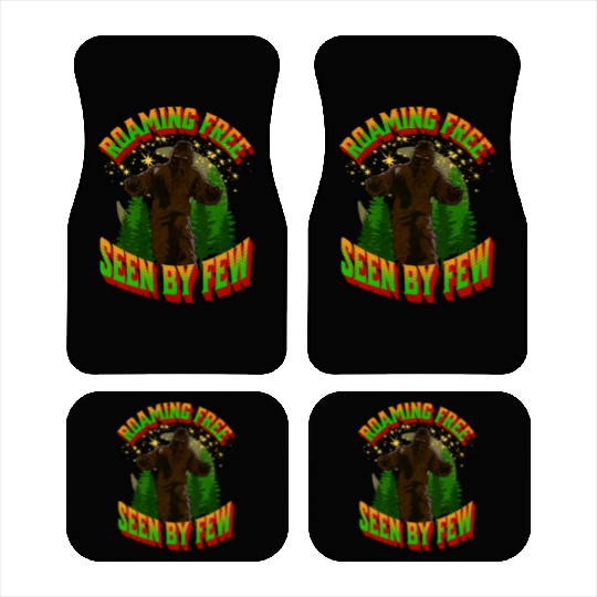 Roaring Forest Bigfoot Design Car Mats