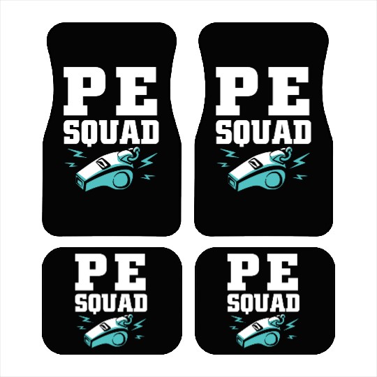 Physical Education Teacher PE Coach Car Mats