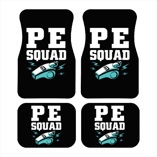 Physical Education Teacher PE Coach Car Mats