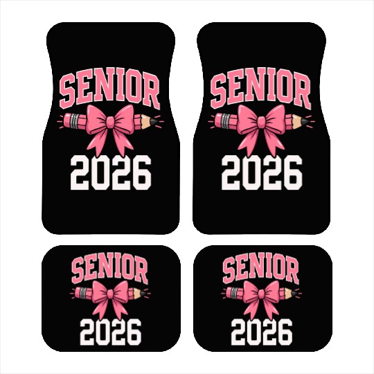 Class Of 2026 Senior Back To School Graduation 26 Car Mats