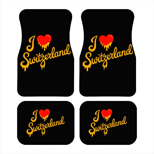 I love Switzerland Car Mats