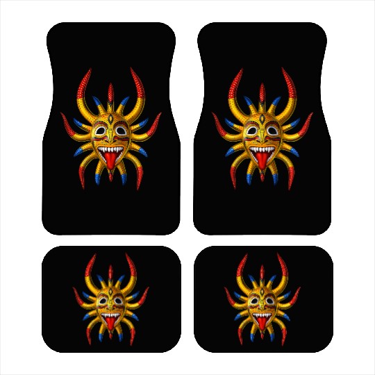 Puerto Rico Vejigante Car Mats