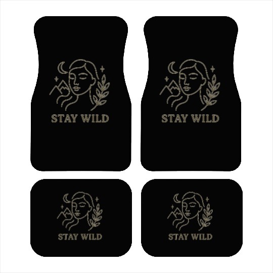 Celestial Nature Motivational Design Car Mats
