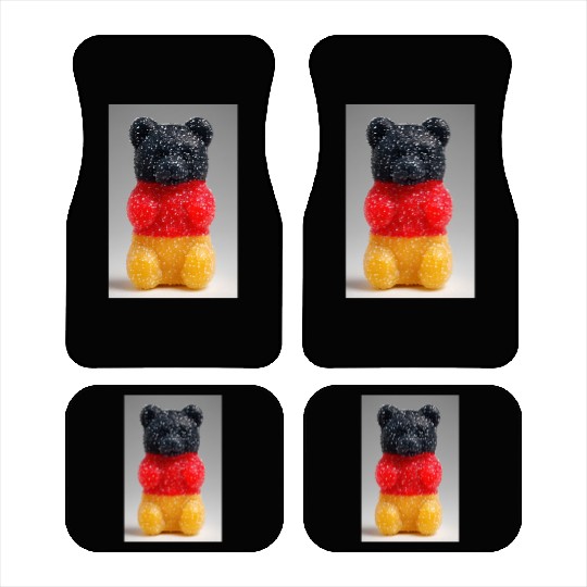 German Flag Gummy Bear Car Mats