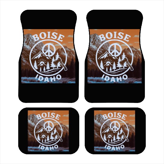 Boise, Idaho (O) Car Mats