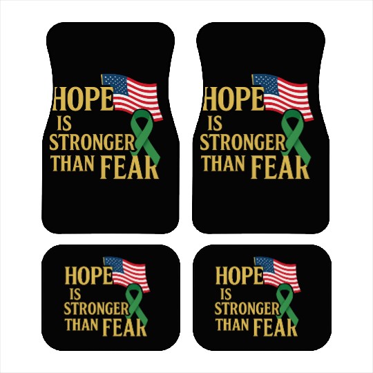 Childhood Cancer Awareness Car Mats