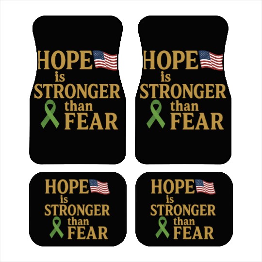 Childhood Cancer Awareness Car Mats