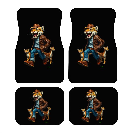 Happy Jack the Jaguar.   by m@xx. Car Mats