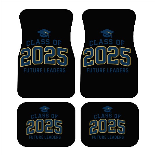 Graduation Class of 2025 Future Leaders Car Mats Design