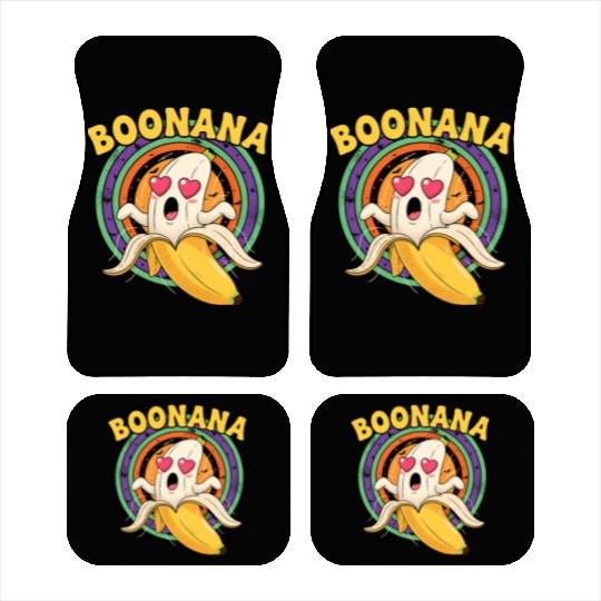 Banana Boonana Cartoon Design Car Mats