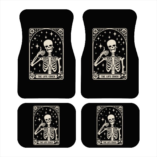 The Life Coach Tarot Card Motivation Speaker Car Mats
