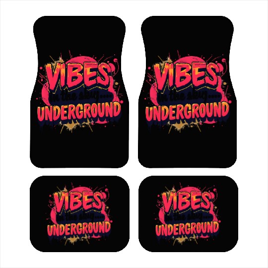Vivid Underground Vibe Car Mats