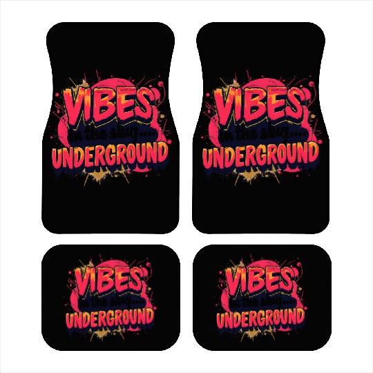 Vivid Underground Vibe Car Mats