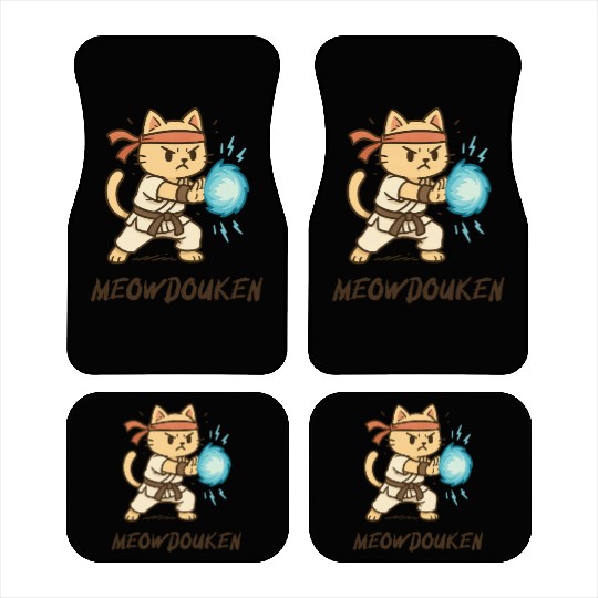 Meowdouken Street Fighter Car Mats