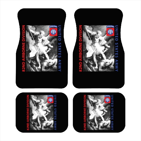 82nd Airborne - Saint Michael Car Mats