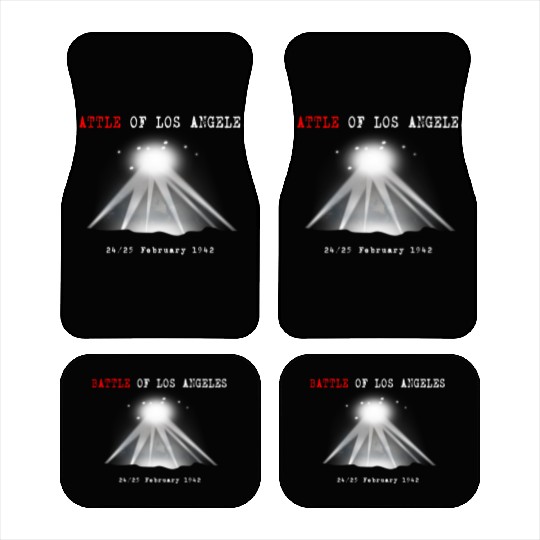 Battle Los Angeles 1942 Car Mats