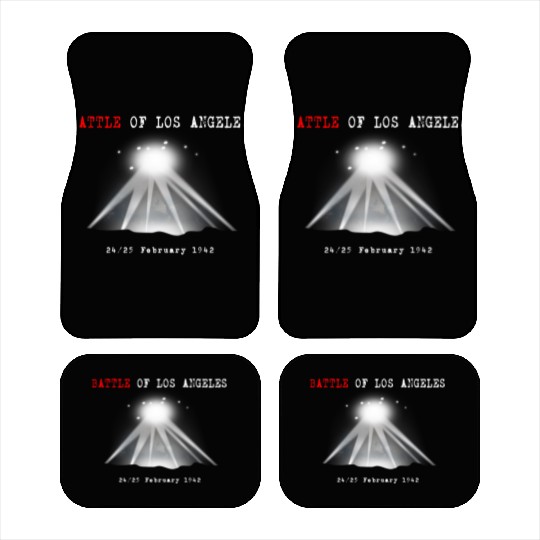 Battle Los Angeles 1942 Car Mats