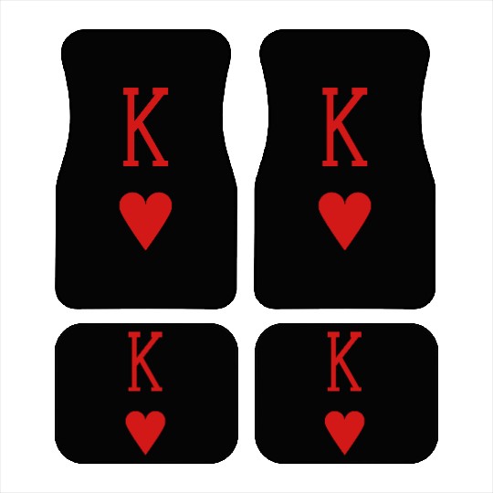 King of Hearts Car Mats