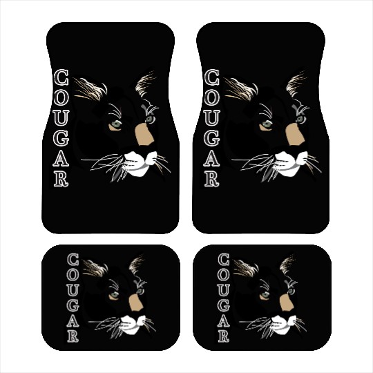 Cougar,Mountain Lion, Puma Car Mats