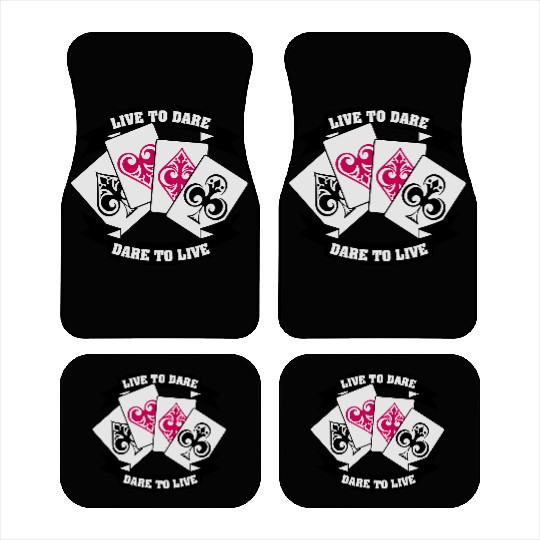LIVE TO DARE!!! Car Mats