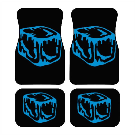 Ice Cube Design Car Mats