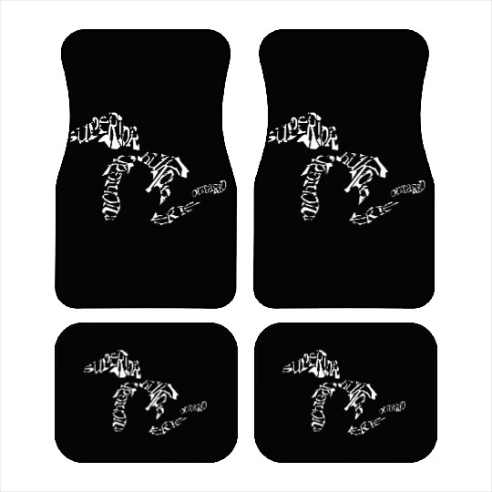 Great Lakes Words Design Car Mats