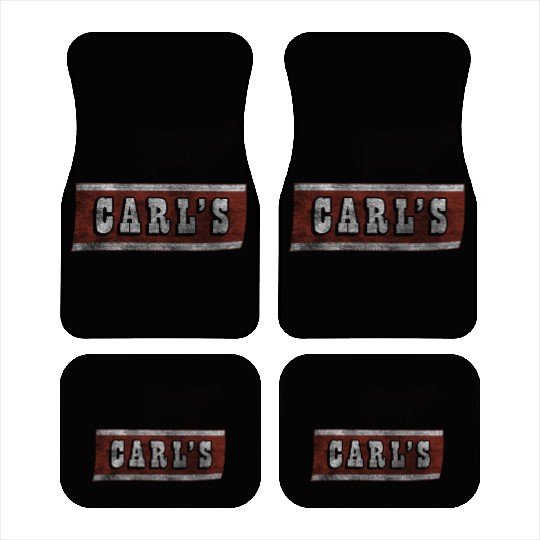 Vintage Detroit Carl's Chop House Car Mats