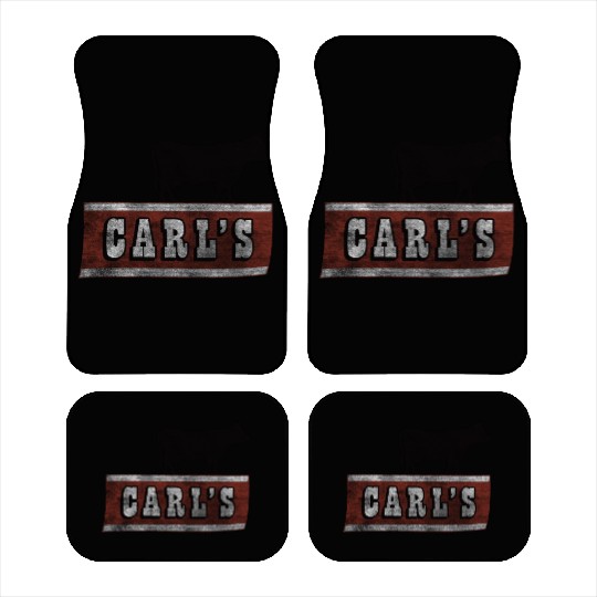 Vintage Detroit Carl's Chop House Car Mats