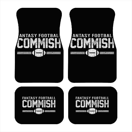 Fantasy Football Commish Car Mats