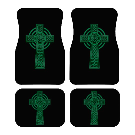 Celtic cross Car Mats