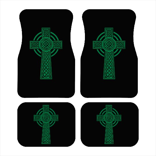 Celtic cross Car Mats