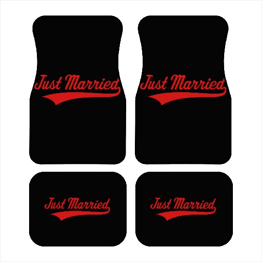 Just Married (Marriage / Wedding) Car Mats