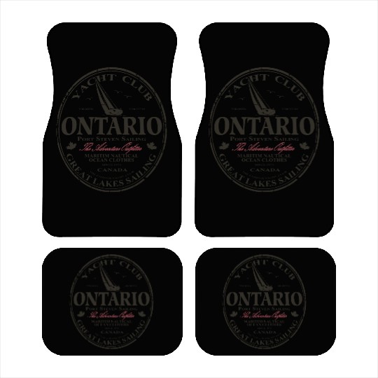 Ontario Sailing - Great Lakes Car Mats