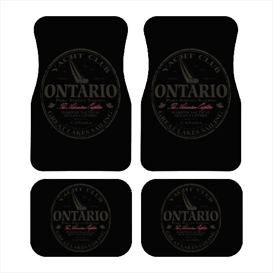 Ontario Sailing - Great Lakes Car Mats