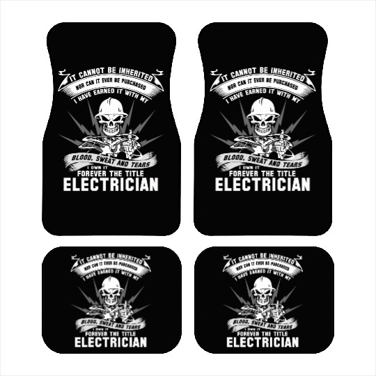 Electrician stupid electrician electrician elec Car Mats