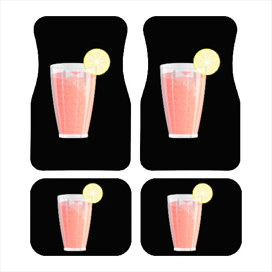 Cocktail Glass Car Mats