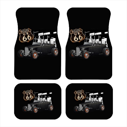 Route 66 1932 Ford Roadster Car Mats
