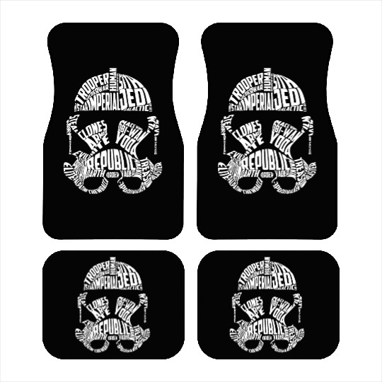 Star Wars typography Car Mats