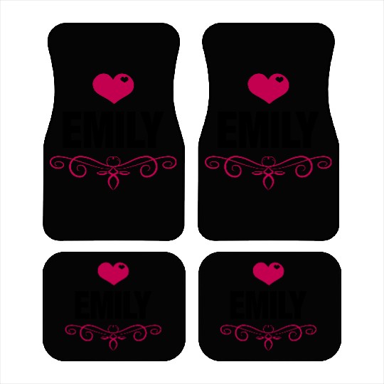 Emily - Baby, Cute, Love, Birthday, Gifts,Family Car Mats