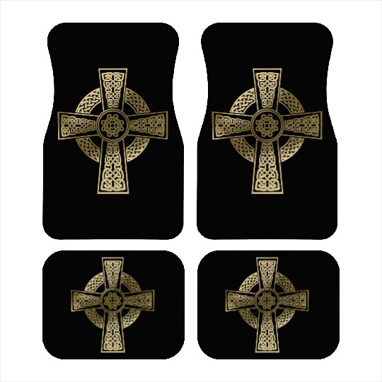 Celtic cross Car Mats