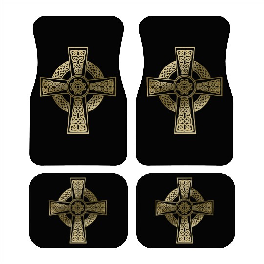 Celtic cross Car Mats