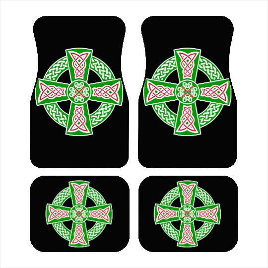 Celtic cross Car Mats
