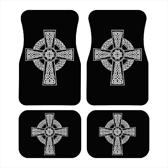 Celtic cross Car Mats
