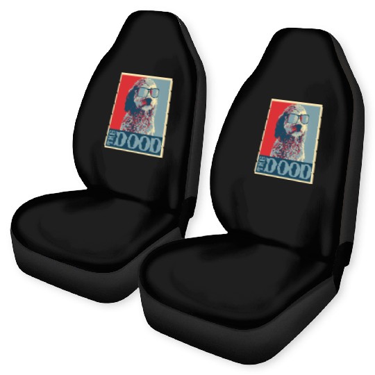 Goldendoodle The Dood Car Seat Covers